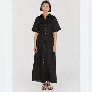 DISSH | Dresses | New Dissh Frannie Black Linen Shirt Dress | Poshmark DISSH | Dresses | New Dissh Frannie Black Linen Shirt Dress | Poshmark